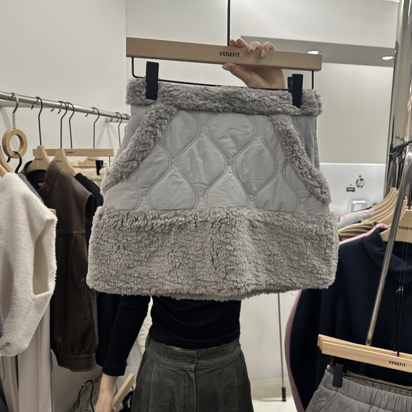 VENEFIT東大門㊣實拍女士新品真品熱賣休閑時尚推薦人氣短裙VENEFIT/JENNIE短裙圖色2