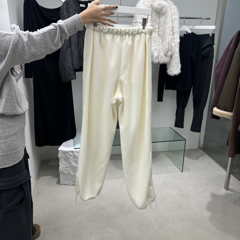 NEUTER東大門㊣代購女裝新款時尚推薦熱賣人氣休閑褲加絨羊毛NEUTER休閑褲