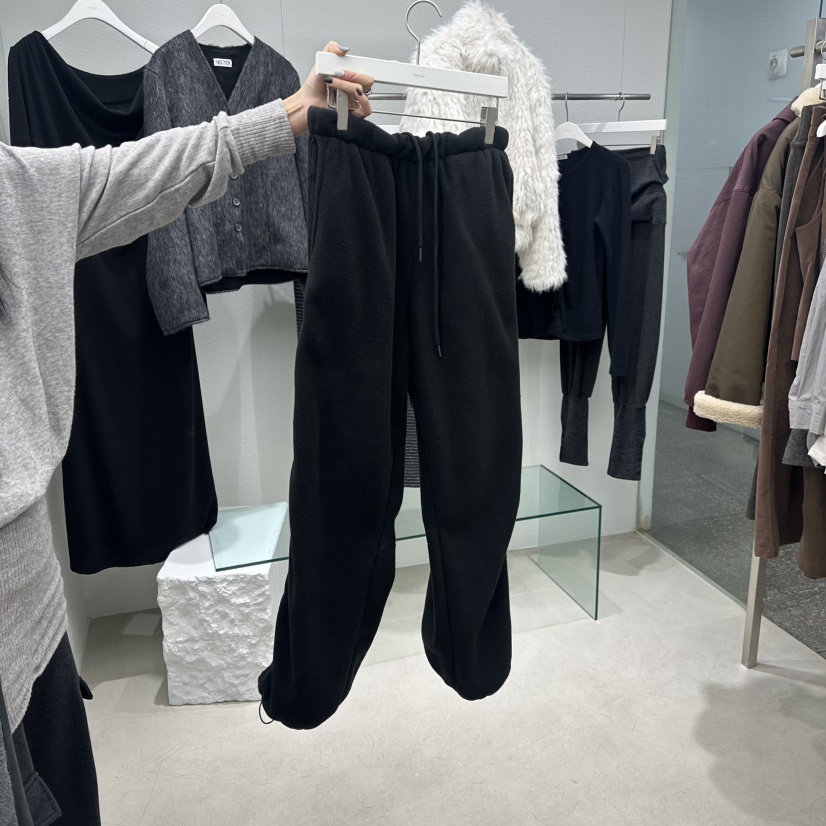 NEUTER東大門㊣代購女裝新款時尚推薦熱賣人氣休閑褲加絨羊毛NEUTER休閑褲圖色3