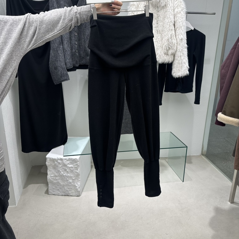 NEUTER東大門㊣代購女裝新款職業熱賣真品人氣推薦25秋冬休閑褲NEUTER休閑褲圖色2黑色