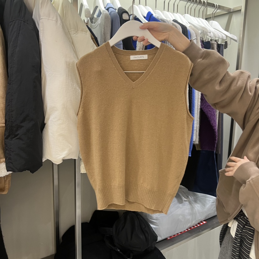 FAVE/FAVOURITE東大門㊣代購女裝新品休閑職業人氣吊帶背心FAVE/FAVOURITE吊帶/背心圖色1