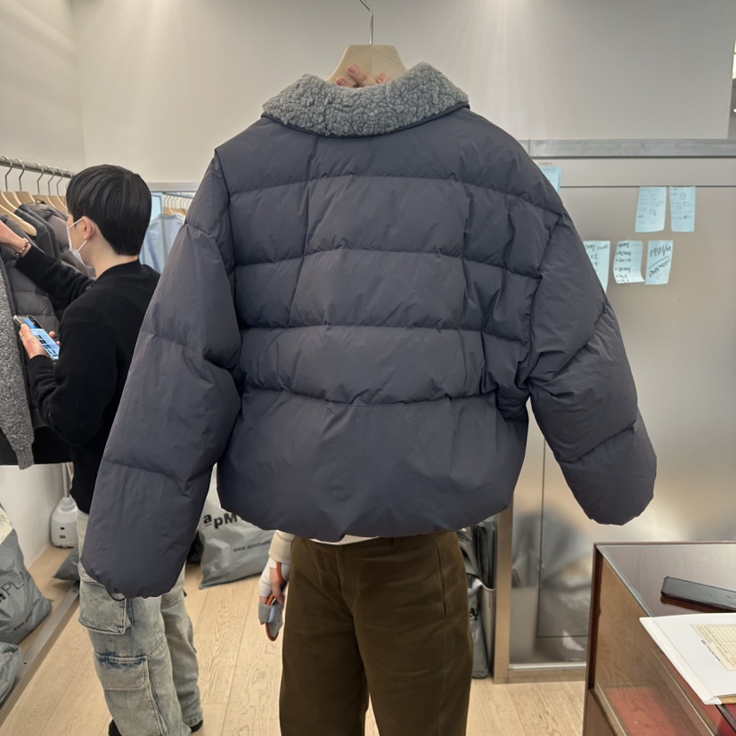 LTMS韓國代購㊣女裝新品休閑人氣真品25秋冬短款羽絨服絎縫LTMS短款羽絨服