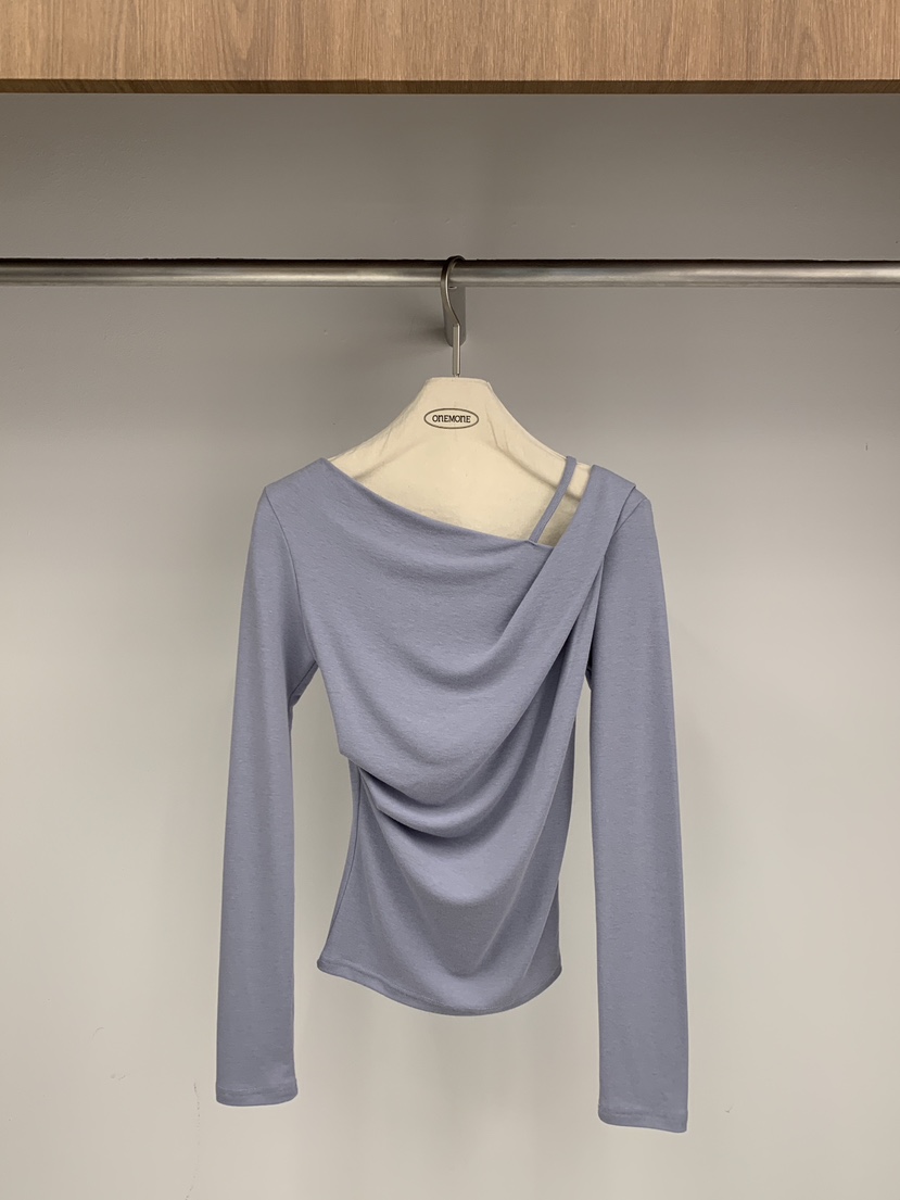 ONE MONE東大門㊣實拍女士新品真品休閑時尚推薦人氣長袖T恤ONE MONE長袖T恤圖色3