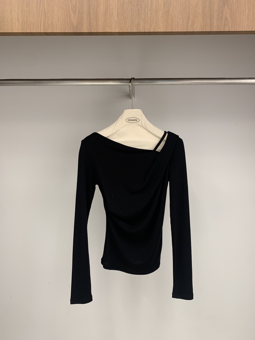 ONE MONE東大門㊣實拍女士新品真品休閑時尚推薦人氣長袖T恤ONE MONE長袖T恤圖色6