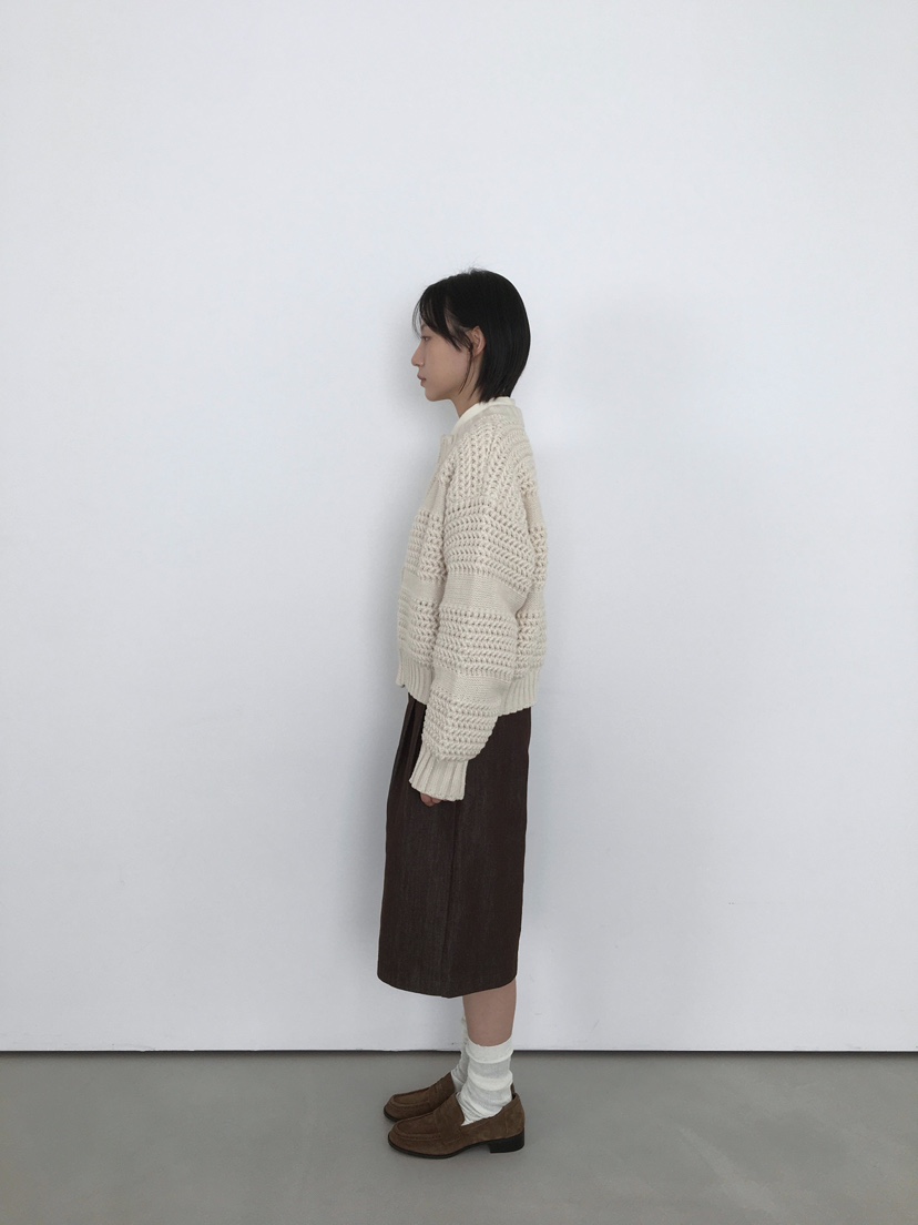 CCW韓國代購㊣女裝新品熱賣真品時尚25秋冬休閑推薦職業毛衣CCW--NYUNYU毛衣