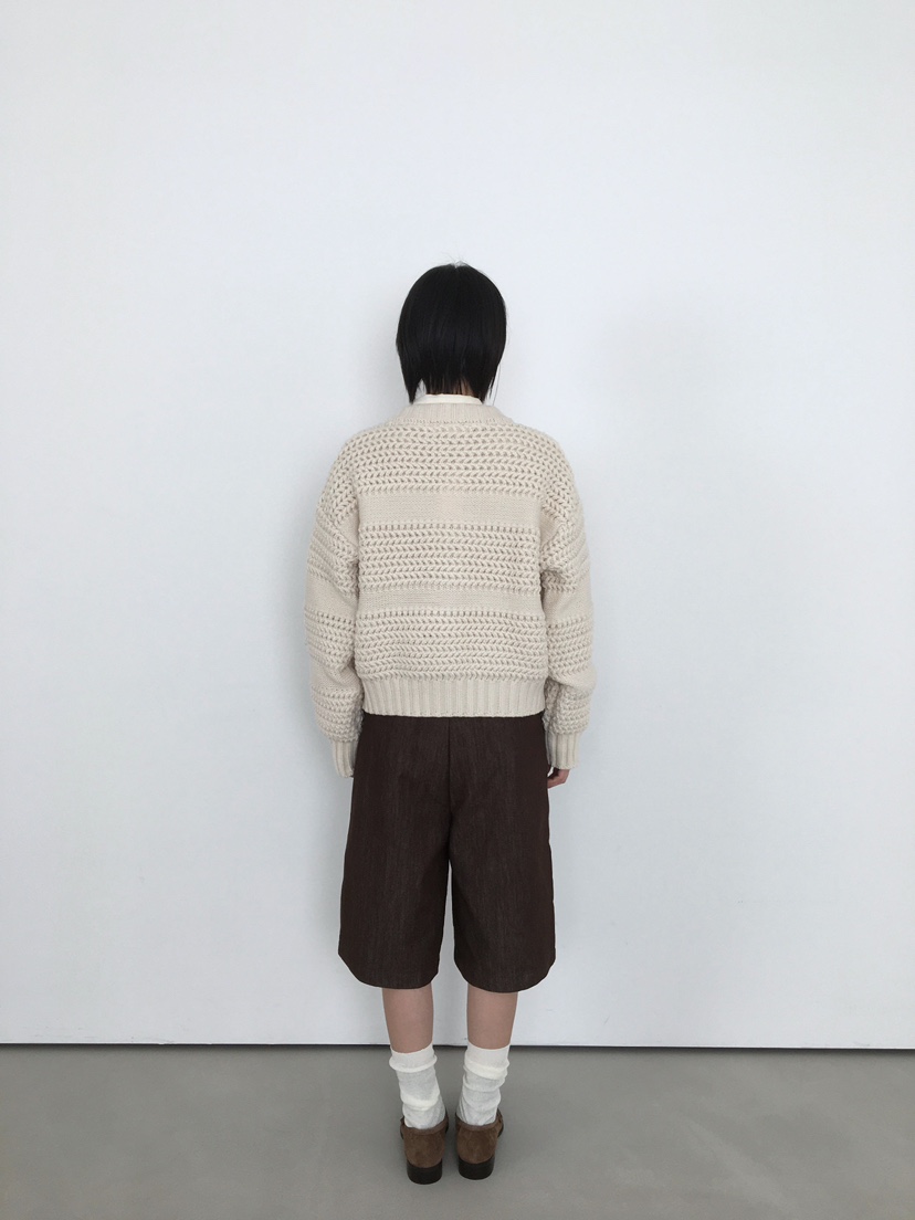 CCW韓國代購㊣女裝新品熱賣真品時尚25秋冬休閑推薦職業毛衣CCW--NYUNYU毛衣