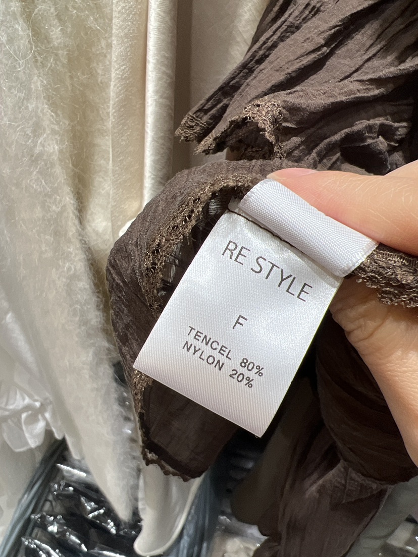 RE STYLE-Q東大門㊣直郵女裝新品25秋冬人氣職業襯衫蕾絲衫RE STYLE襯衫/蕾絲衫