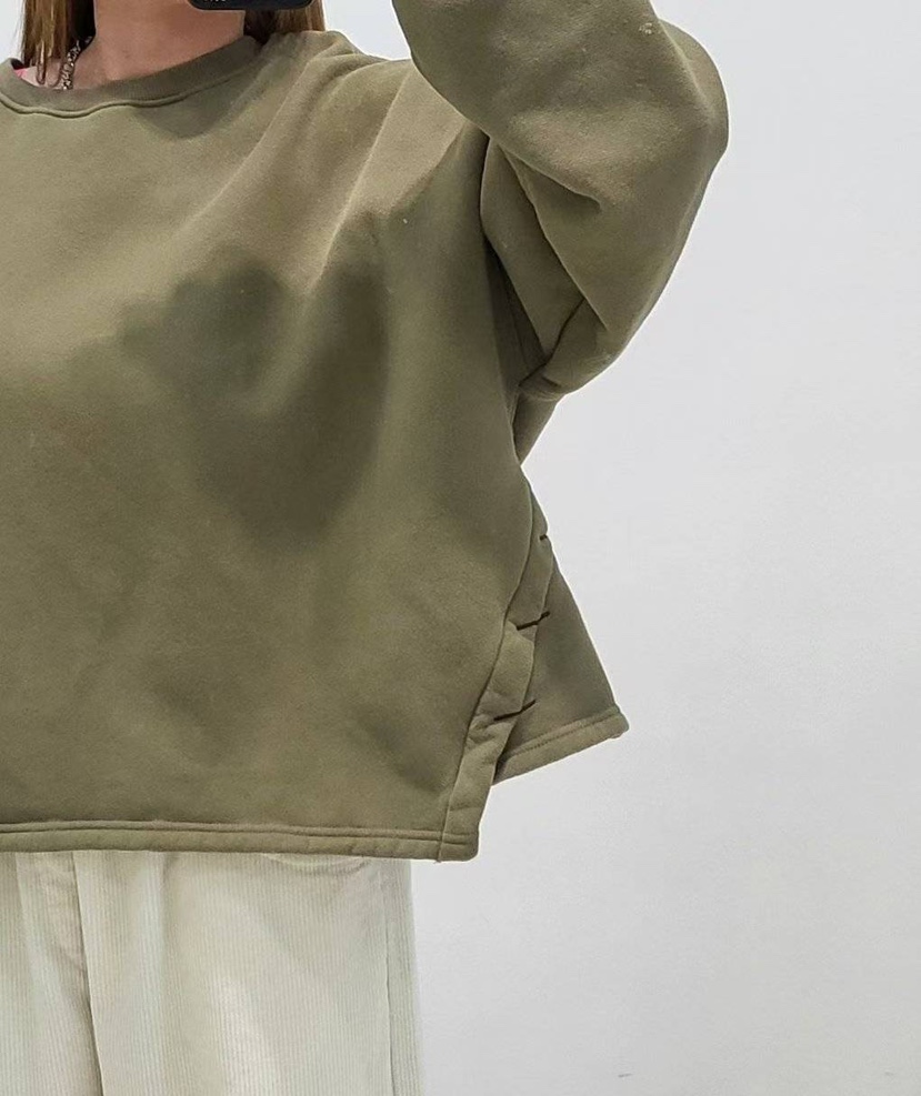 ZACCU韓國直郵㊣女裝新品熱賣推薦人氣時尚職業休閑衛衣加絨ZACCU衛衣