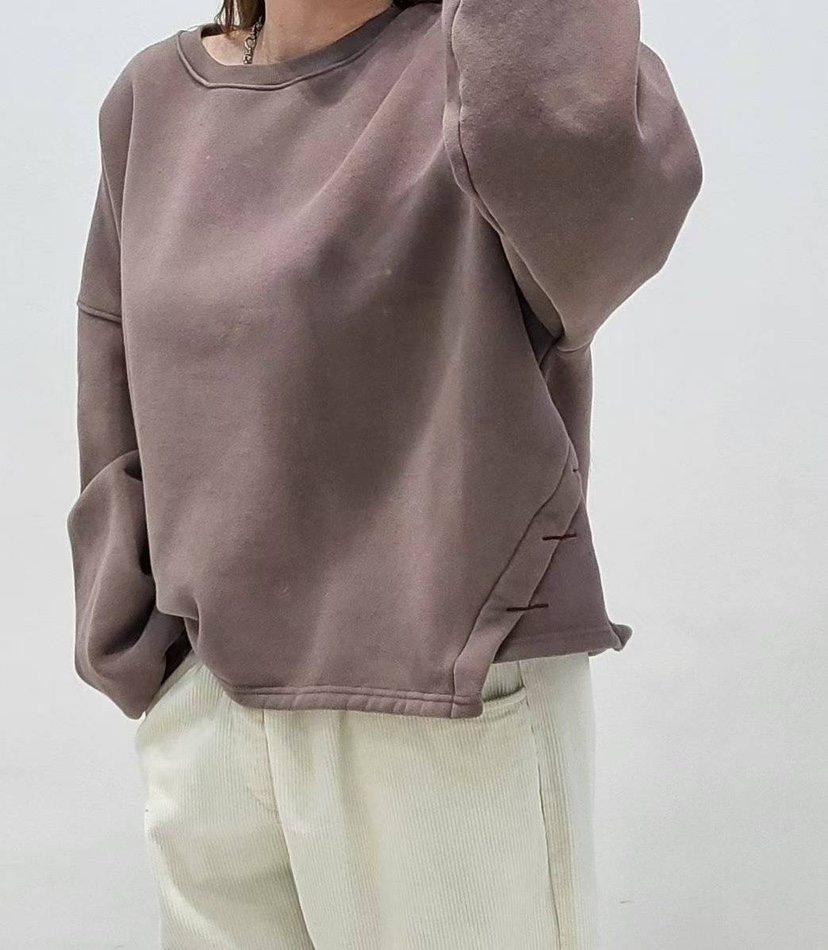 ZACCU韓國直郵㊣女裝新品熱賣推薦人氣時尚職業休閑衛衣加絨ZACCU衛衣