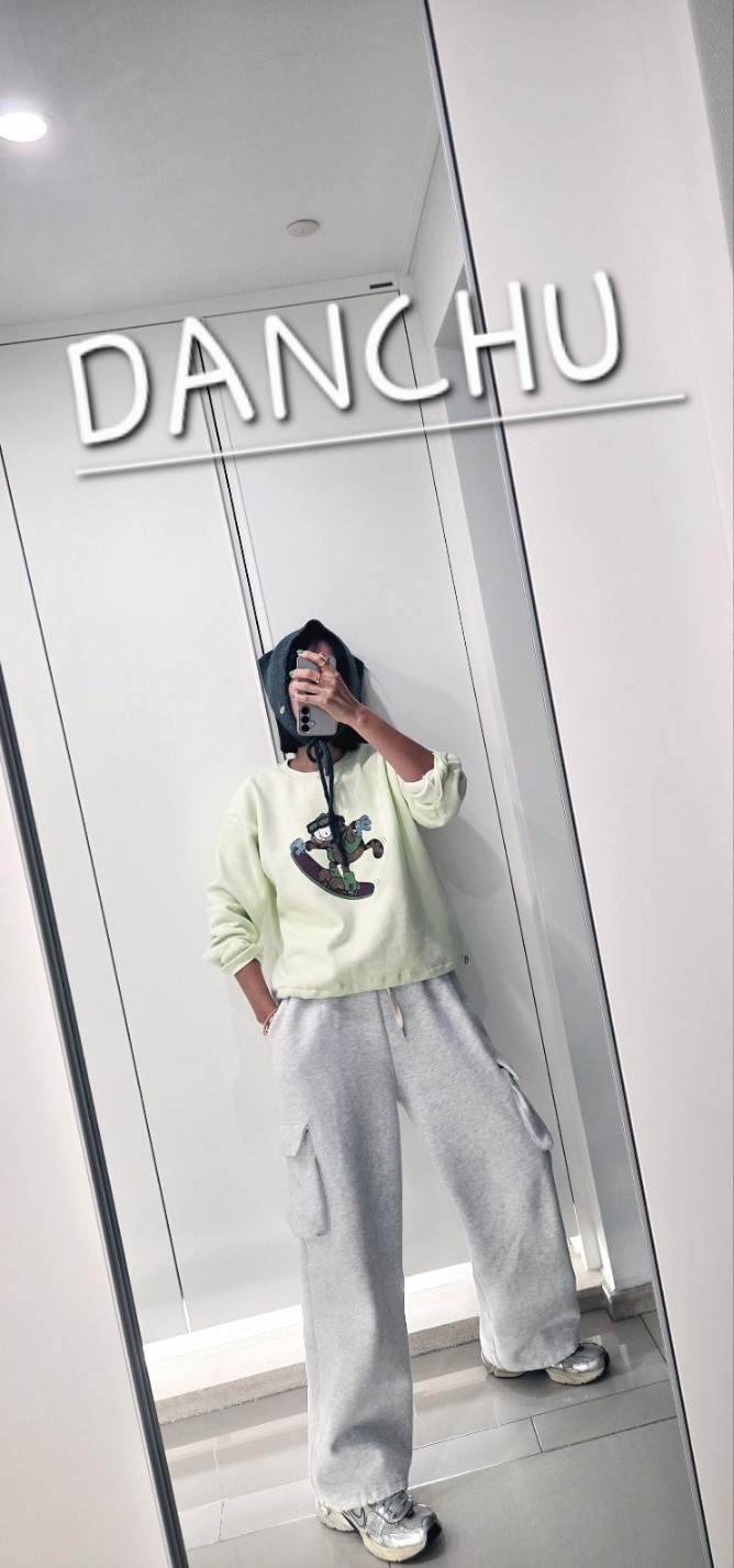 DANCHU東大門㊣代購女士新款熱賣人氣職業休閑衛衣加絨羊毛DANCHU衛衣