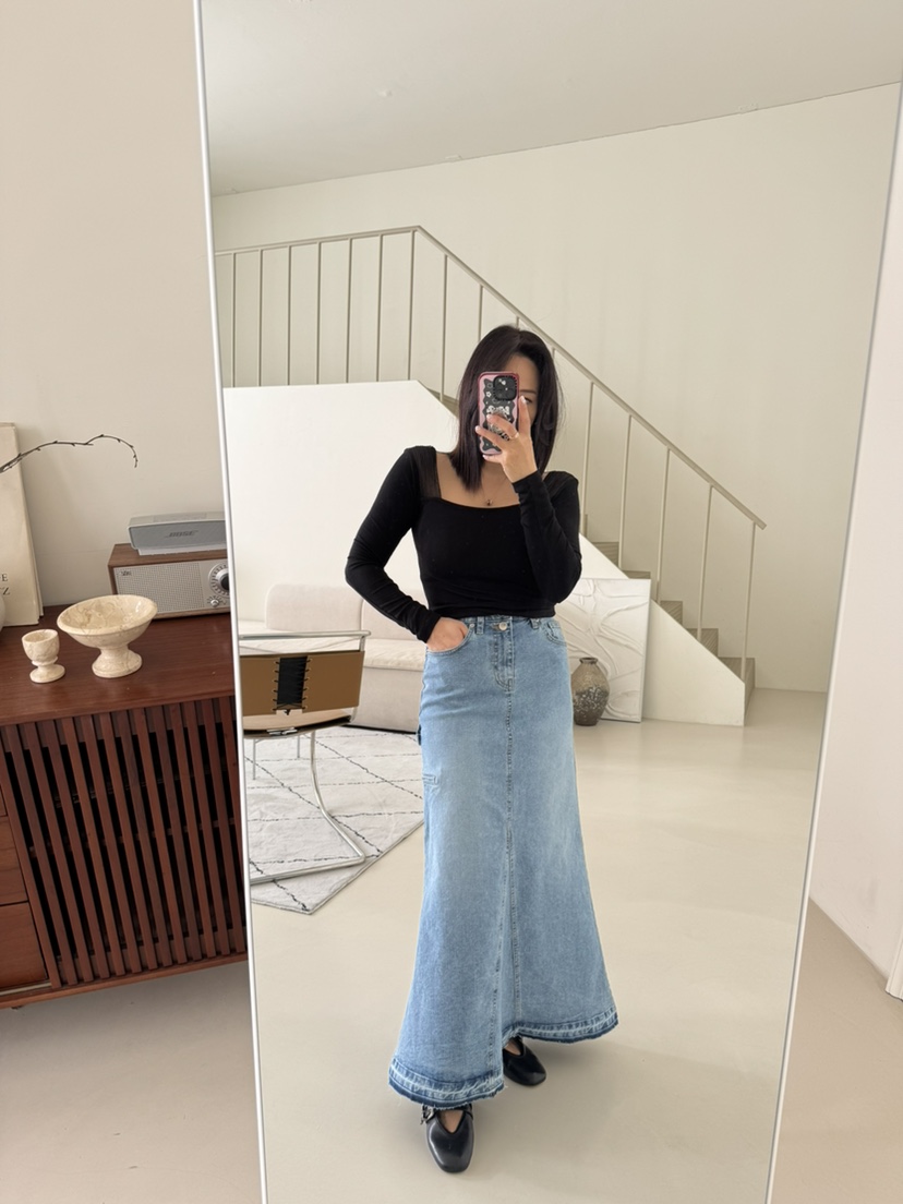 RIAH東大門㊣實拍女士新品推薦休閑時尚人氣25秋冬熱賣長裙RIAH長裙