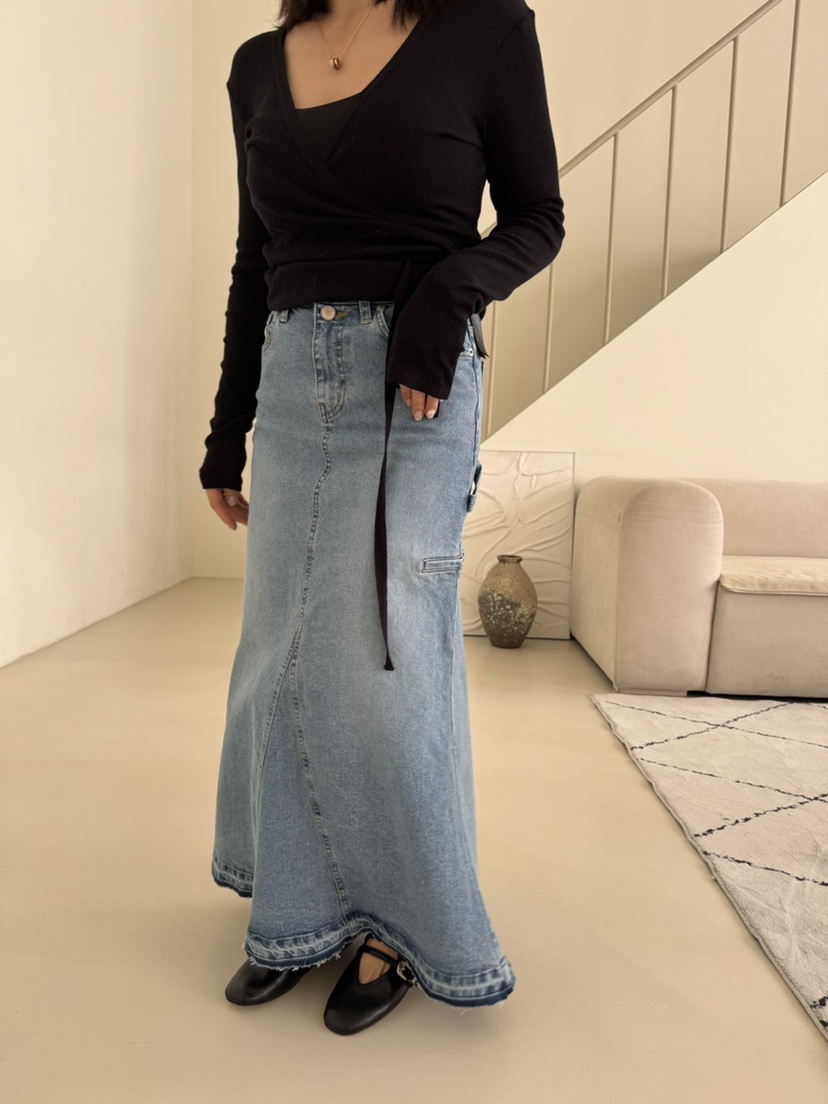 RIAH東大門㊣實拍女士新品推薦休閑時尚人氣25秋冬熱賣長裙RIAH長裙