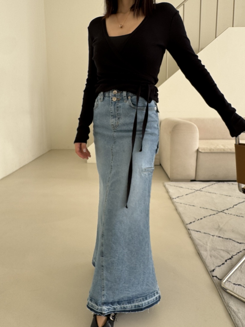 RIAH東大門㊣實拍女士新品推薦休閑時尚人氣25秋冬熱賣長裙RIAH長裙