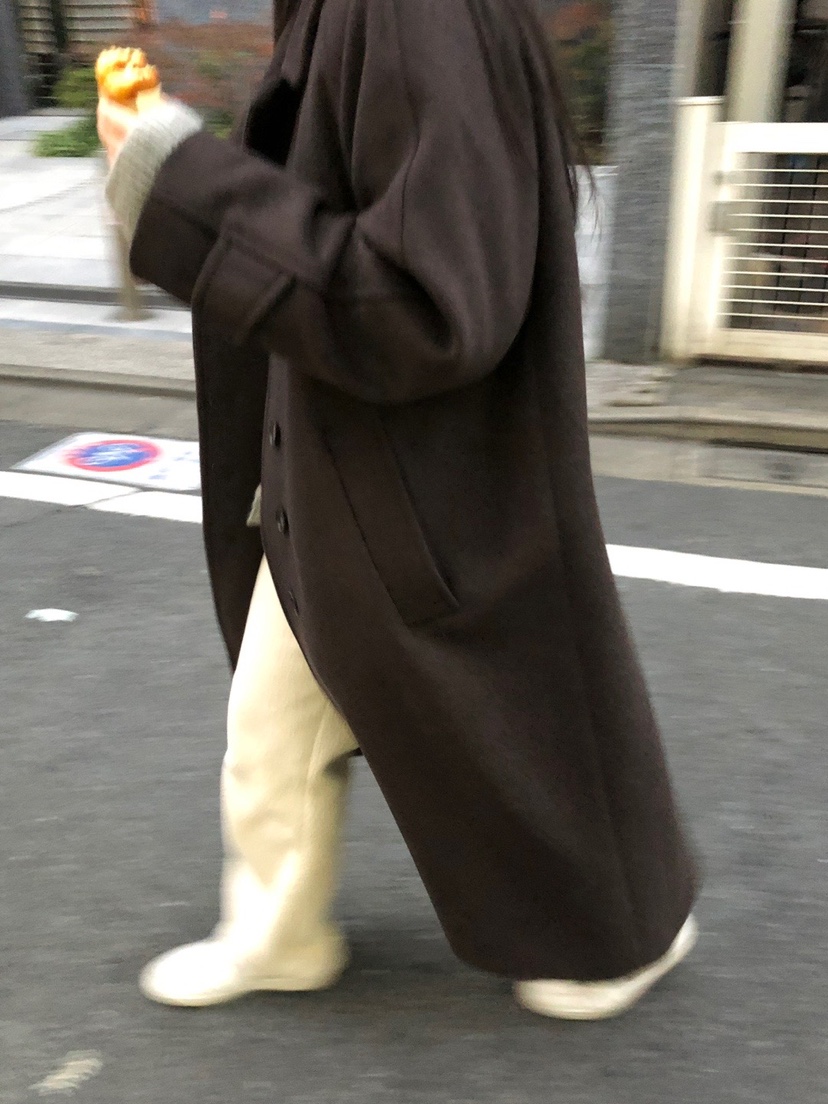 NOPROBLEM東大門㊣實拍女士新款熱賣時尚中長款大衣Sale羊毛NOPROBLEM中長款大衣