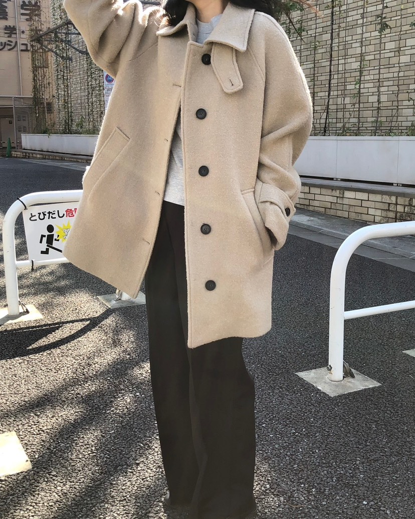 NOPROBLEM東大門㊣代購女士新款熱賣25秋冬中長款大衣Sale含腰帶NOPROBLEM中長款大衣