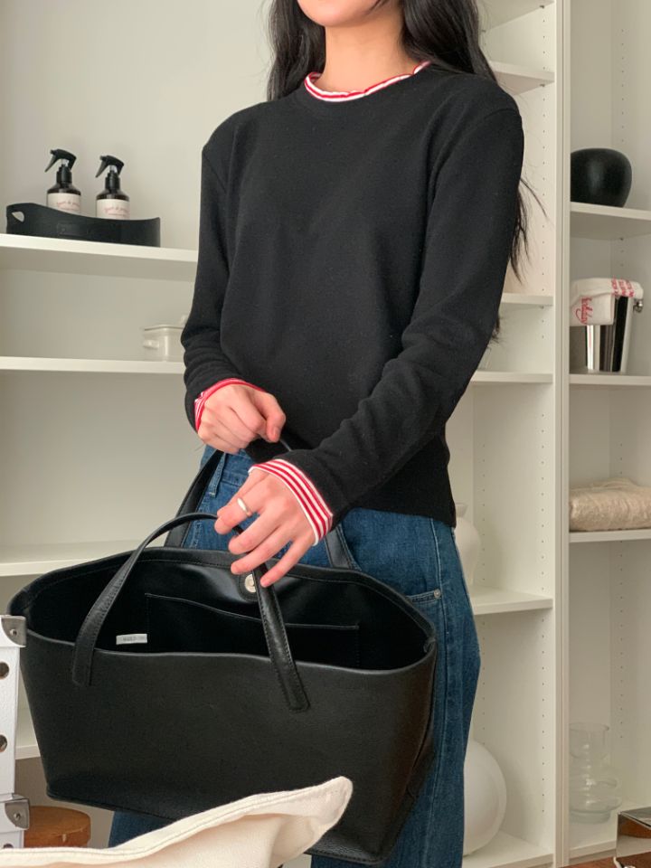 HEY/TO SEWING韓國直郵㊣女裝新款人氣25秋冬推薦休閑T恤BY HEY/TO SEWINGT恤