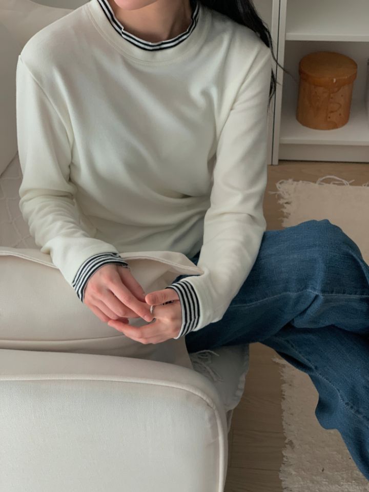 HEY/TO SEWING韓國直郵㊣女裝新款人氣25秋冬推薦休閑T恤BY HEY/TO SEWINGT恤