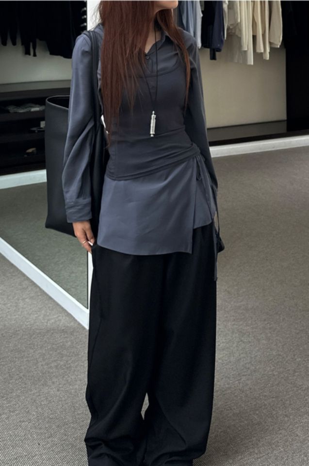 LIVE FOREVER韓國直郵㊣女士新款時尚吊帶背心不含內搭腰帶LIVE FOR_EVER吊帶/背心