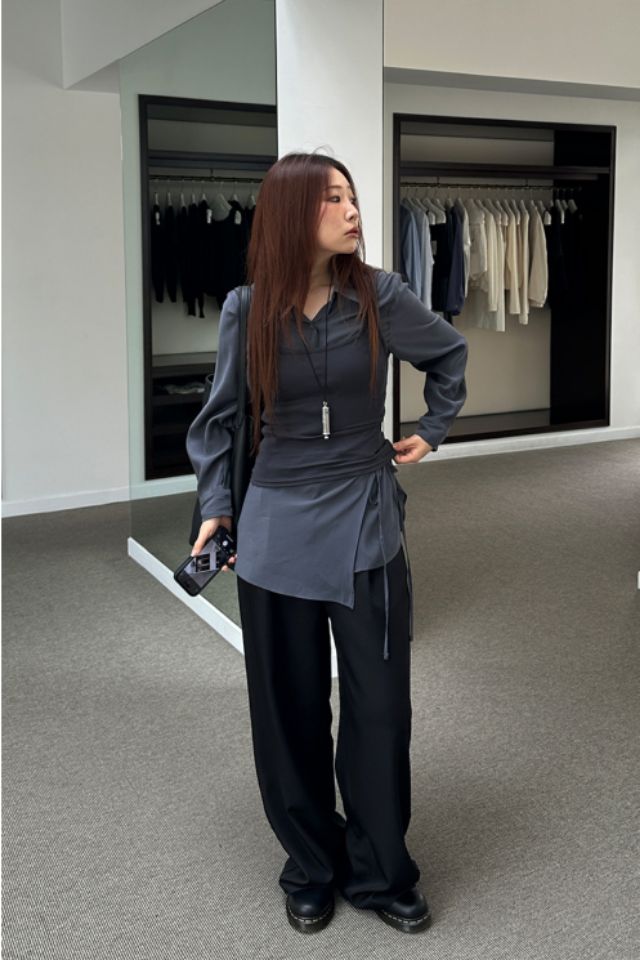 LIVE FOREVER韓國直郵㊣女士新款時尚吊帶背心不含內搭腰帶LIVE FOR_EVER吊帶/背心