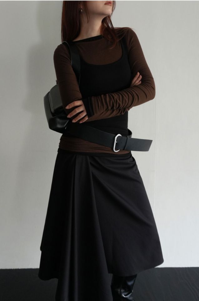 LIVE FOREVER韓國直郵㊣女士新款時尚吊帶背心不含內搭腰帶LIVE FOR_EVER吊帶/背心圖色4