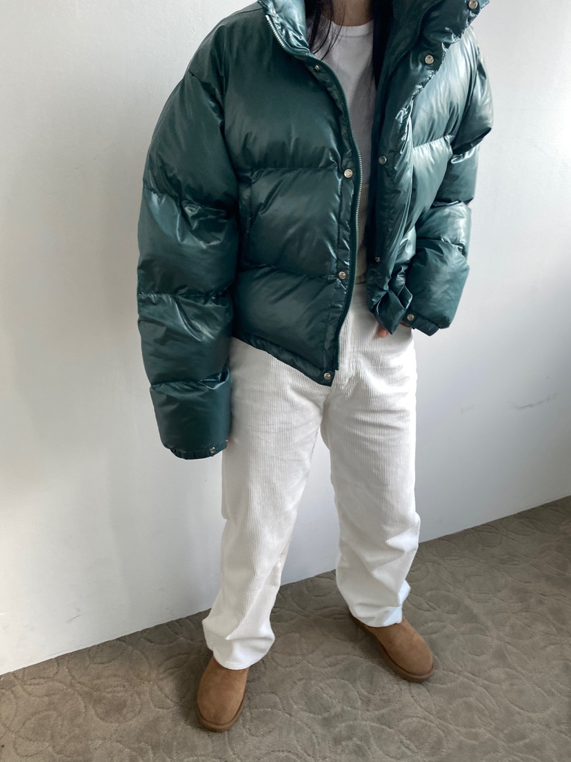 NOPROBLEM韓國代購㊣女士新款時尚休閑人氣短款棉服Sale鴨絨NOPROBLEM短款棉服