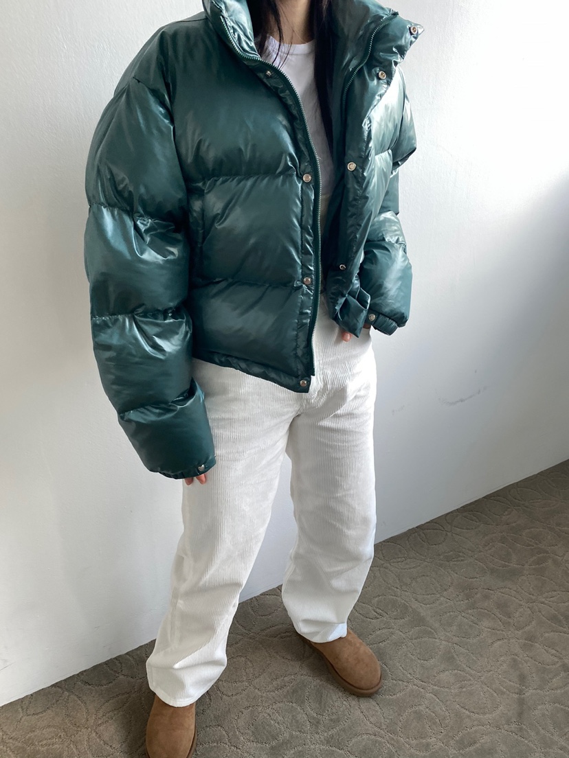 NOPROBLEM韓國代購㊣女士新款時尚休閑人氣短款棉服Sale鴨絨NOPROBLEM短款棉服圖色2