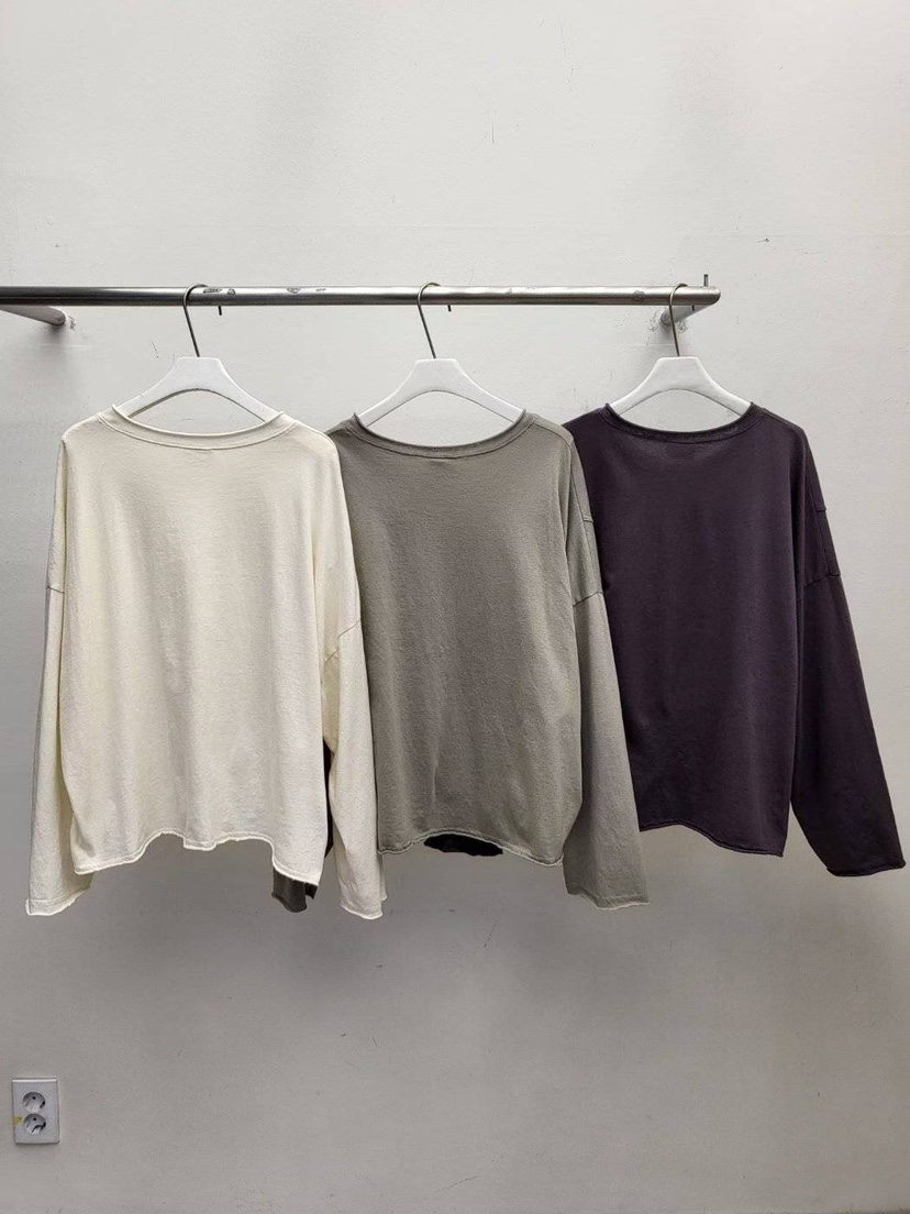 ZACCU東大門㊣直郵女裝新款人氣25秋冬推薦休閑時尚長袖T恤ZACCU長袖T恤