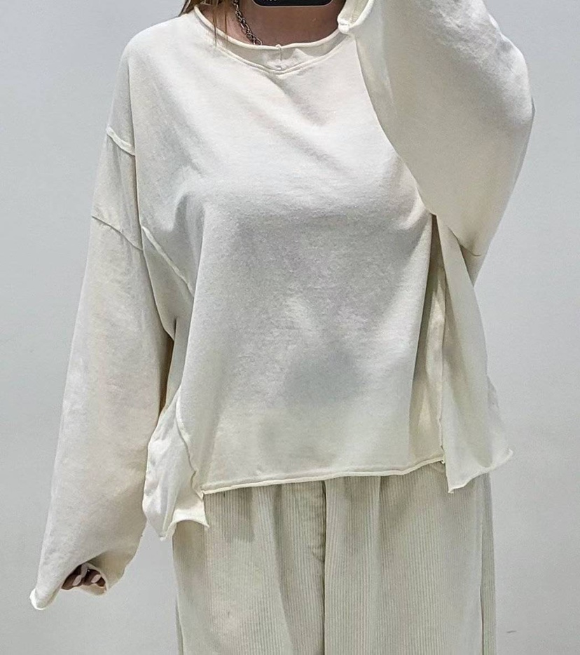 ZACCU東大門㊣直郵女裝新款人氣25秋冬推薦休閑時尚長袖T恤ZACCU長袖T恤