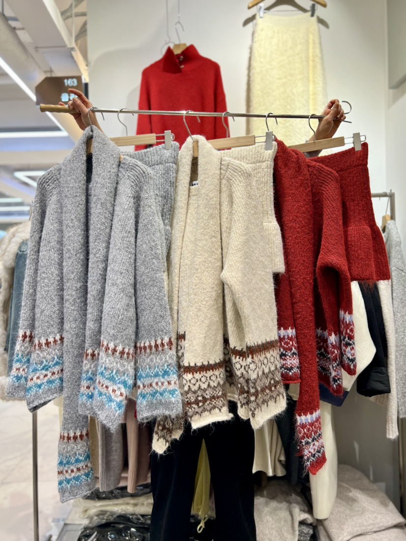 OLA韓國代購㊣女士新款人氣25秋冬熱賣時尚職業休閑套裝三件套mellor/OLA套裝