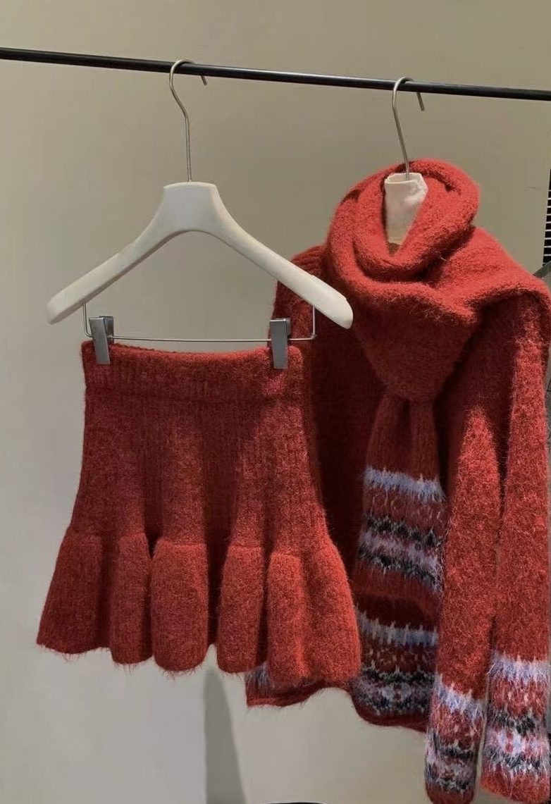 OLA韓國代購㊣女士新款人氣25秋冬熱賣時尚職業休閑套裝三件套mellor/OLA套裝