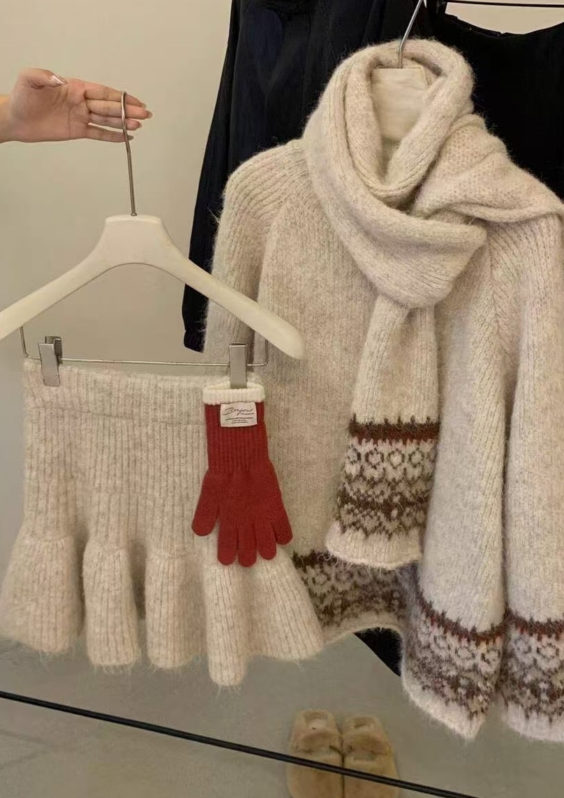 OLA韓國代購㊣女士新款人氣25秋冬熱賣時尚職業休閑套裝三件套mellor/OLA套裝