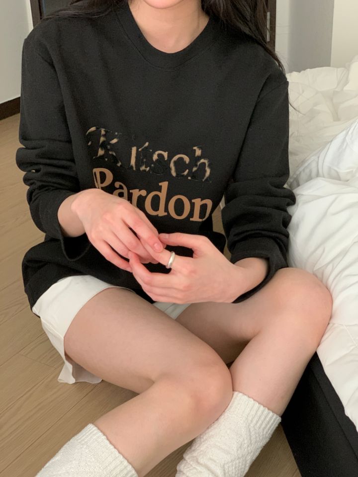 HEY/TO SEWING東大門㊣代購女士新款休閑人氣職業長袖T恤BY HEY/TO SEWING長袖T恤圖色2