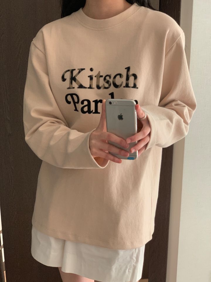 HEY/TO SEWING東大門㊣代購女士新款休閑人氣職業長袖T恤BY HEY/TO SEWING長袖T恤圖色3