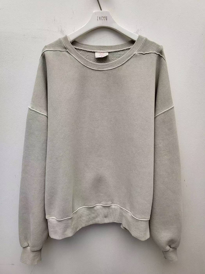 ZACCU東大門㊣代購女裝新品時尚25秋冬職業休閑熱賣衛衣加絨ZACCU衛衣圖色1