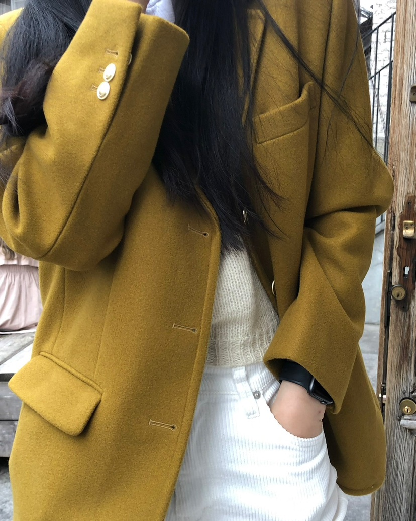 NOPROBLEM東大門㊣代購女士新款人氣25秋冬時尚短款大衣SaleNOPROBLEM短款大衣