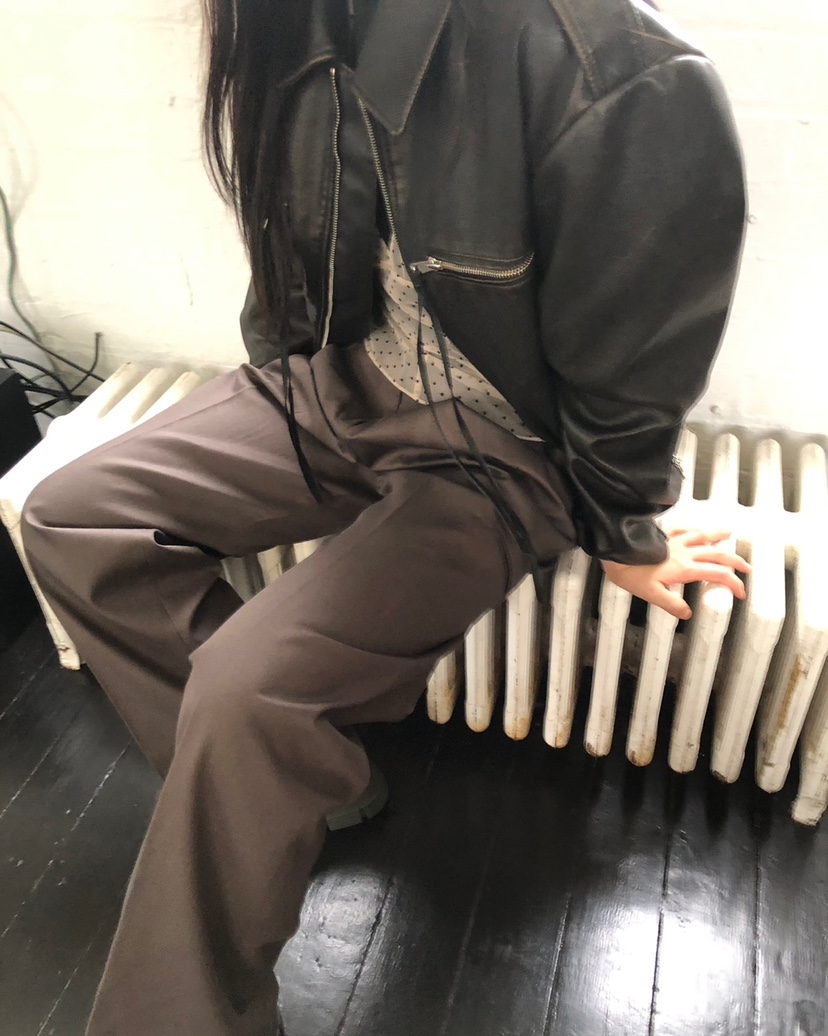 NOPROBLEM東大門㊣實拍女士新品熱賣時尚休閑人氣職業休閑褲NOPROBLEM休閑褲