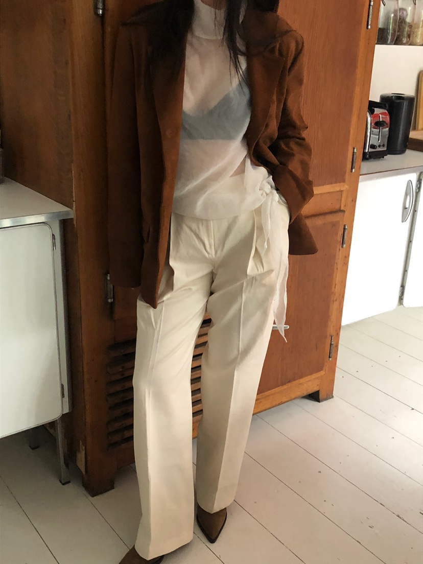 NOPROBLEM東大門㊣實拍女士新品熱賣時尚休閑人氣職業休閑褲NOPROBLEM休閑褲圖色2