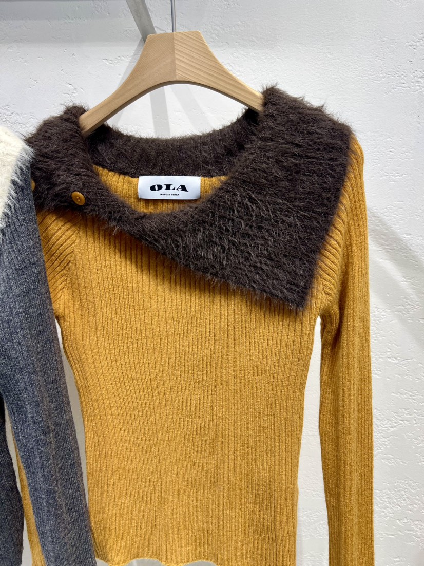 OLA東大門㊣直郵女士新品時尚休閑人氣職業25秋冬熱賣針織衫mellor/OLA針織衫