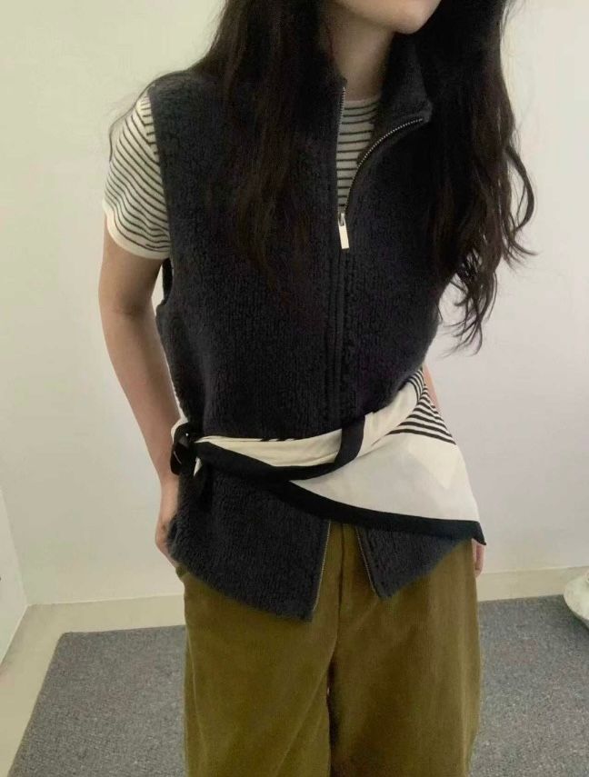 CLASSY-O東大門㊣代購女裝新款熱賣職業推薦25秋冬馬甲不含內搭CLASSY-O馬甲圖色4