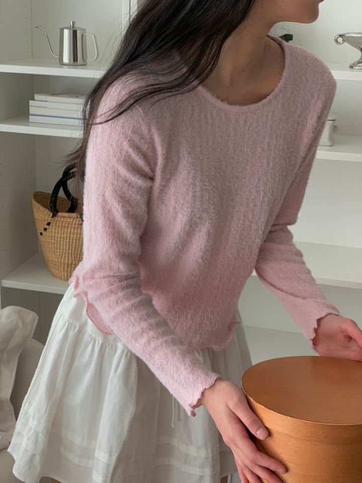 HEY/TO SEWING東大門㊣實拍女裝新品人氣25秋冬針織衫羊駝毛BY HEY/TO SEWING針織衫