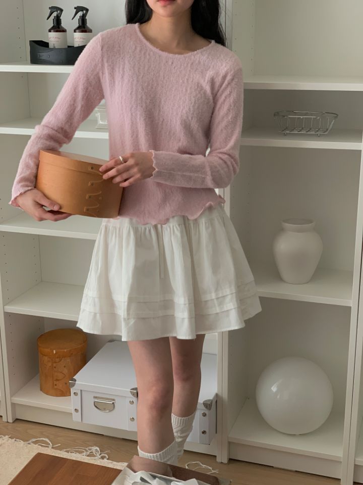 HEY/TO SEWING東大門㊣實拍女裝新品人氣25秋冬針織衫羊駝毛BY HEY/TO SEWING針織衫