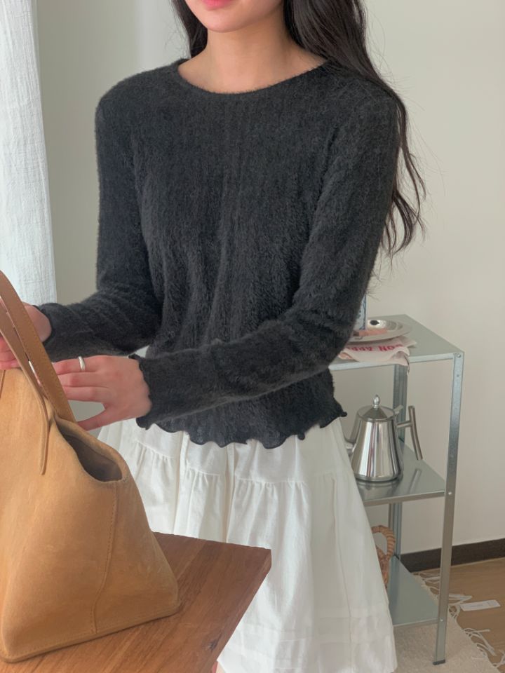 HEY/TO SEWING東大門㊣實拍女裝新品人氣25秋冬針織衫羊駝毛BY HEY/TO SEWING針織衫