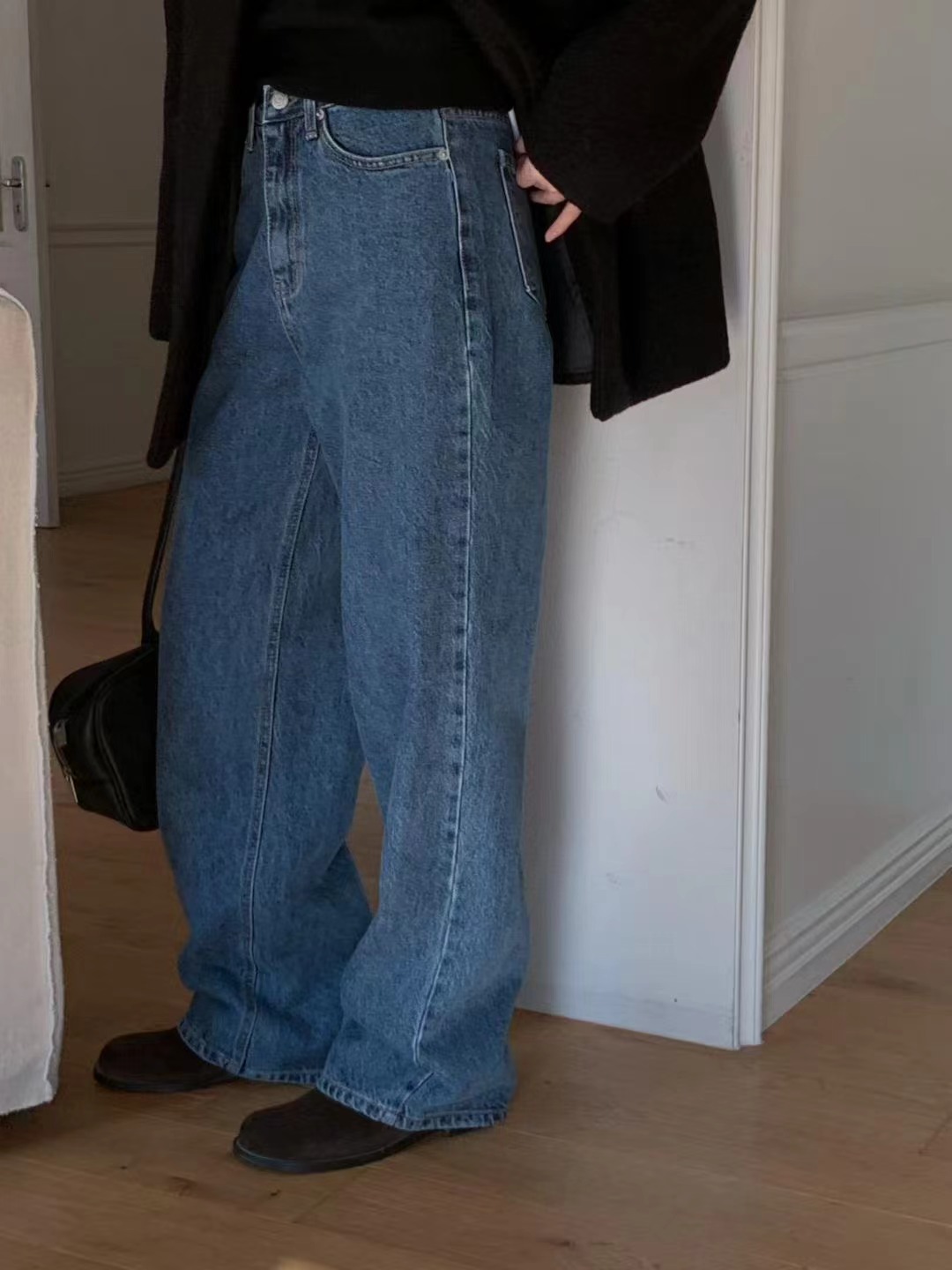 PROPER 프로퍼東大門㊣實拍女士新款人氣熱賣時尚休閑牛仔褲PROPER 프로퍼牛仔褲圖色2