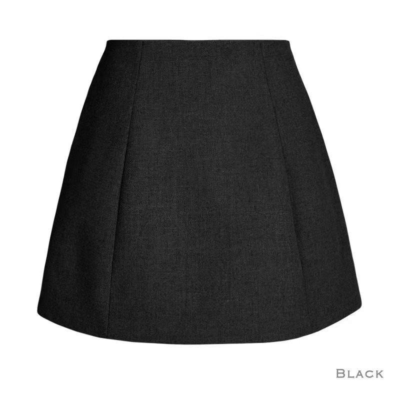 NYMPH東大門㊣實拍女士新款25秋冬人氣熱賣推薦休閑時尚短裙NYMPH-2件起短裙圖色2