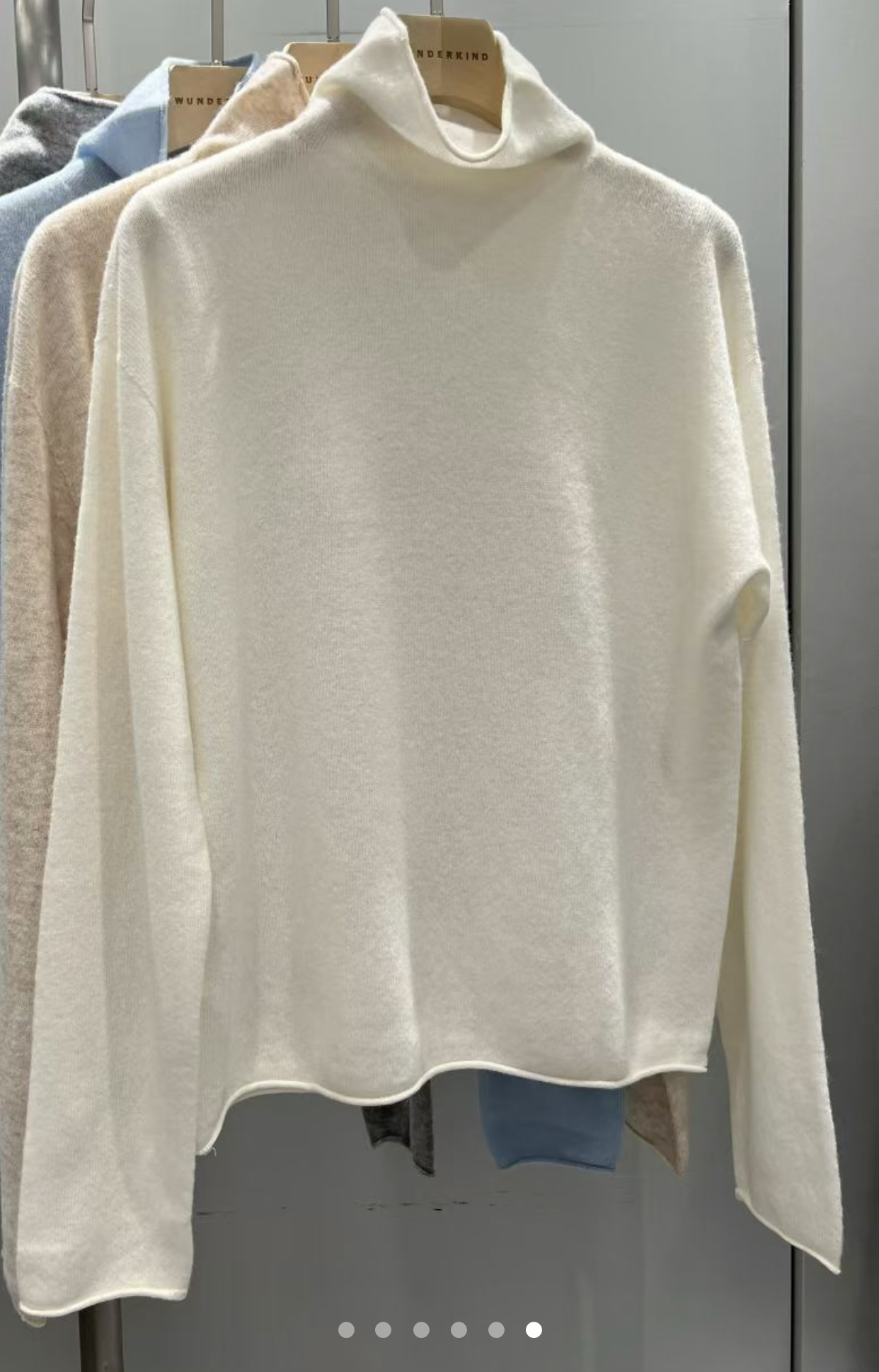 WUNDERKIND東大門㊣直郵女士新款真品職業推薦25秋冬長袖T恤WUNDERKIND長袖T恤圖色4