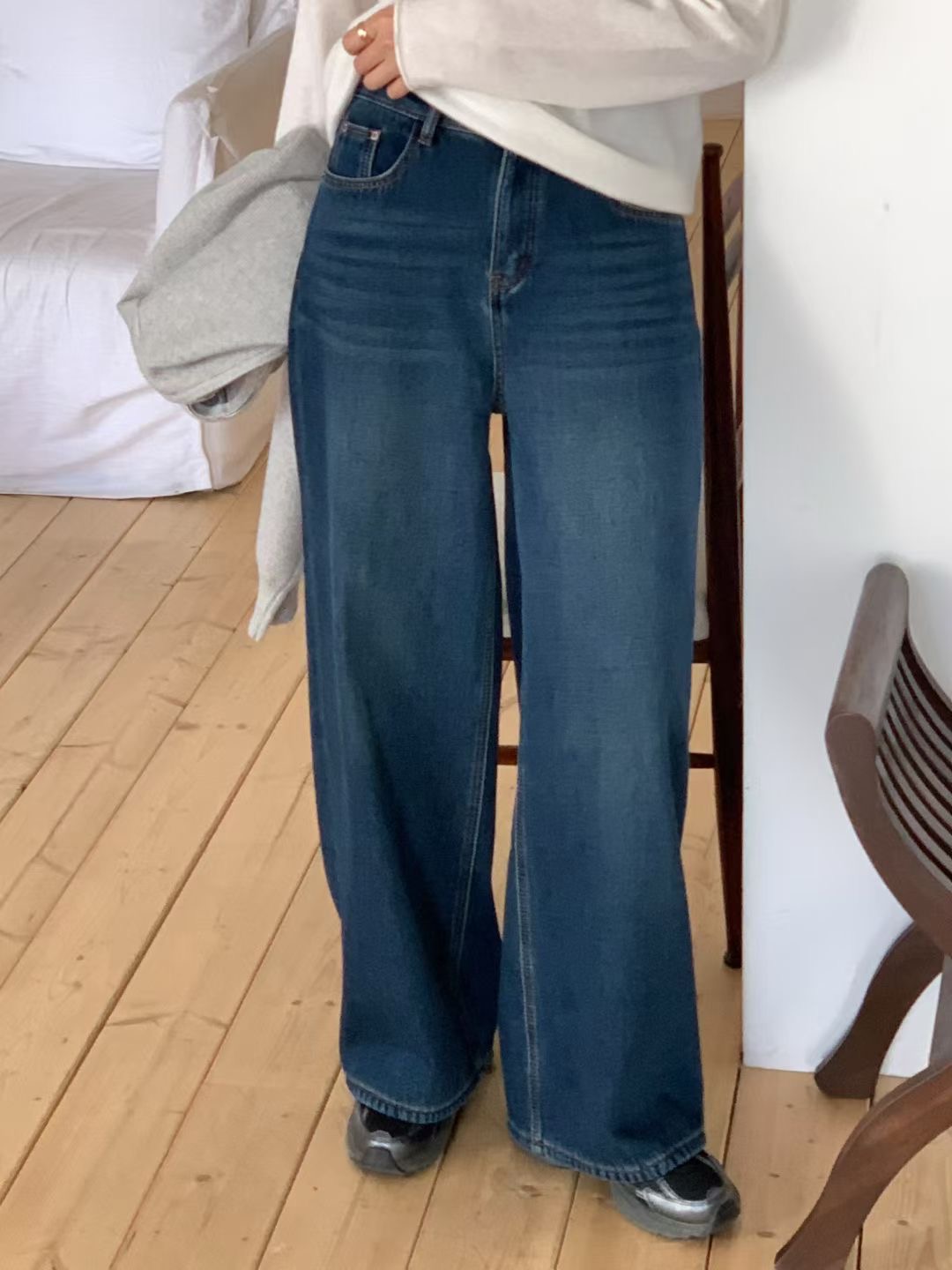 WUNDERKIND韓國直郵㊣女裝新款熱賣真品休閑25秋冬推薦牛仔褲WUNDERKIND牛仔褲圖色2