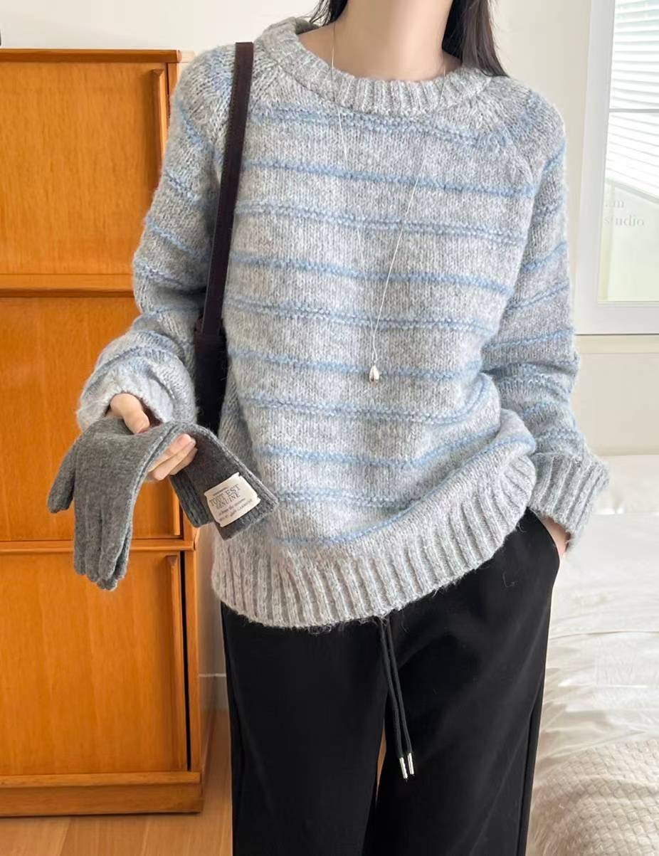 SALT.B韓國代購㊣女士新品人氣熱賣職業休閑真品25秋冬毛衣SALT.B毛衣圖色1