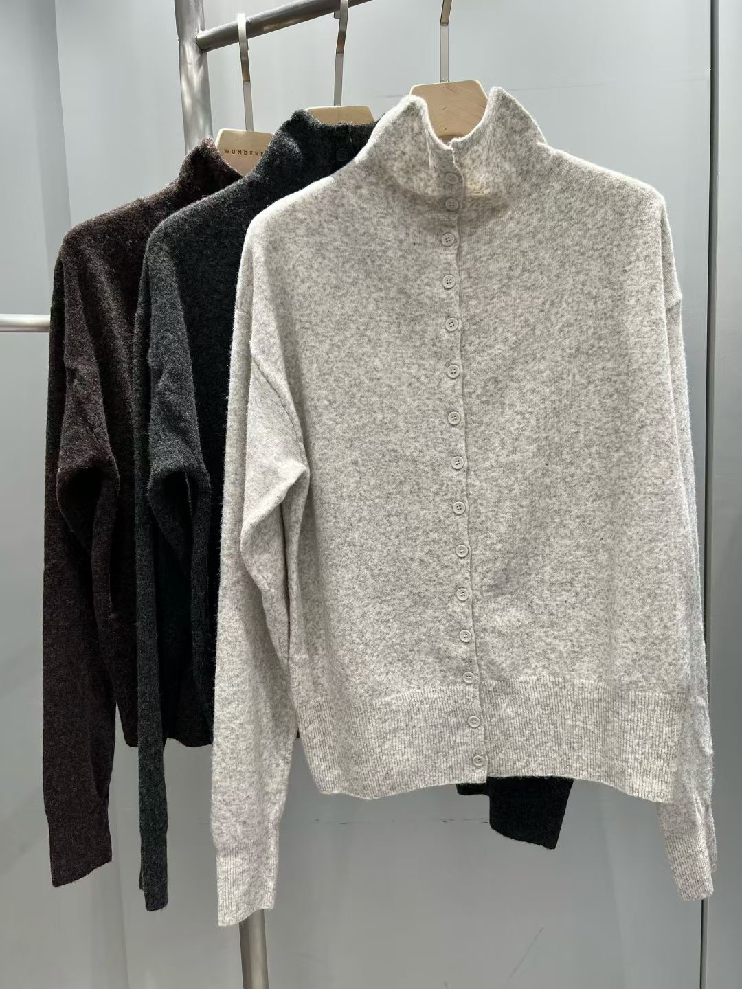 WUNDERKIND韓國直郵㊣女裝新款人氣真品推薦休閑職業針織衫WUNDERKIND針織衫