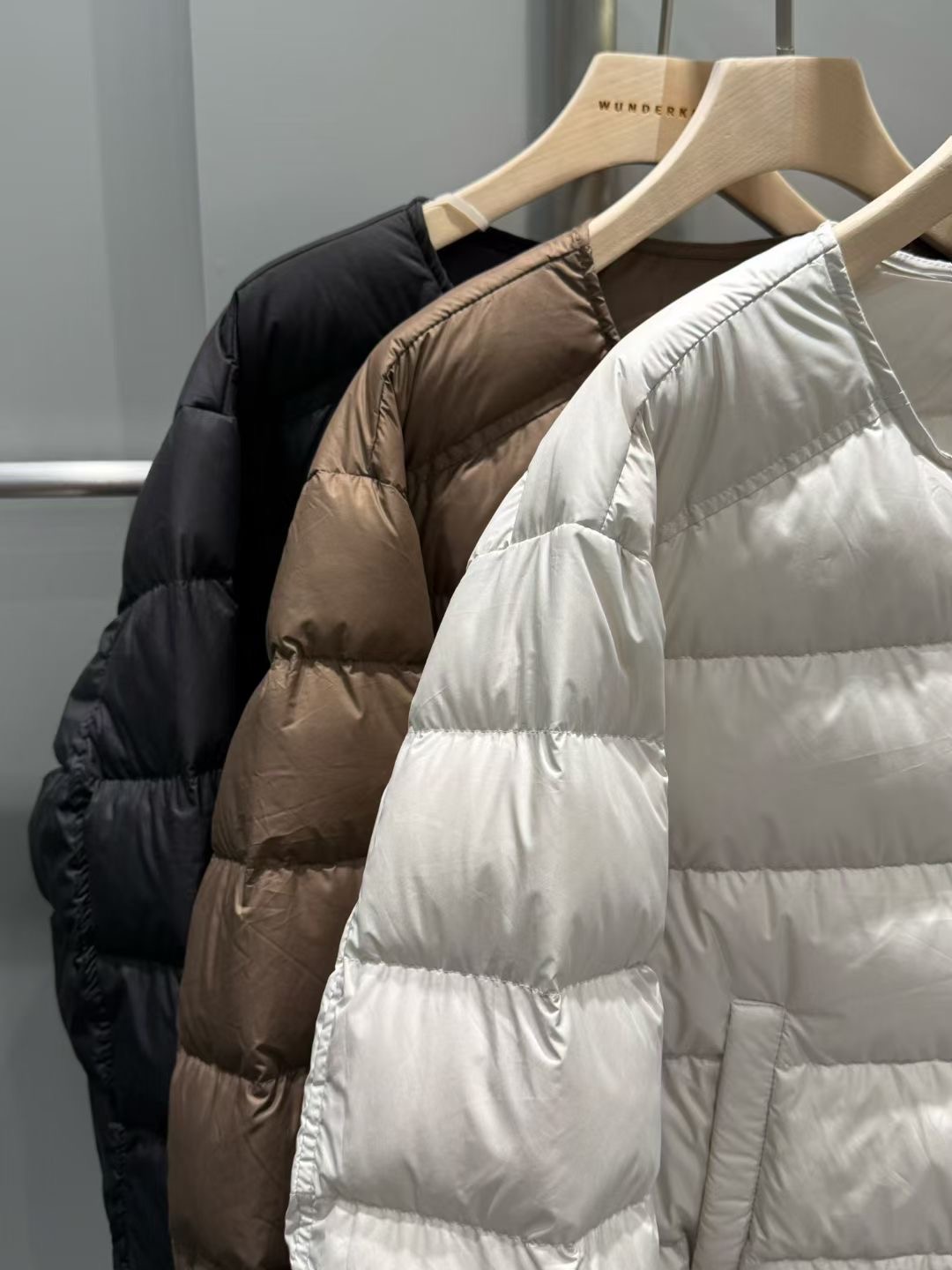 WUNDERKIND東大門㊣直郵女裝新款休閑職業真品時尚短款棉服WUNDERKIND短款棉服