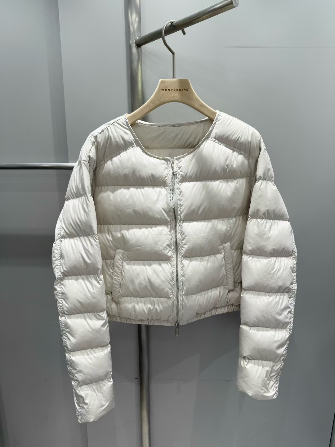 WUNDERKIND東大門㊣直郵女裝新款休閑職業真品時尚短款棉服WUNDERKIND短款棉服圖色1